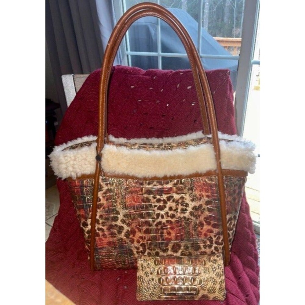 Authentic Brahmin Bailee Shoulder Bag/tote  and Ady Wallet